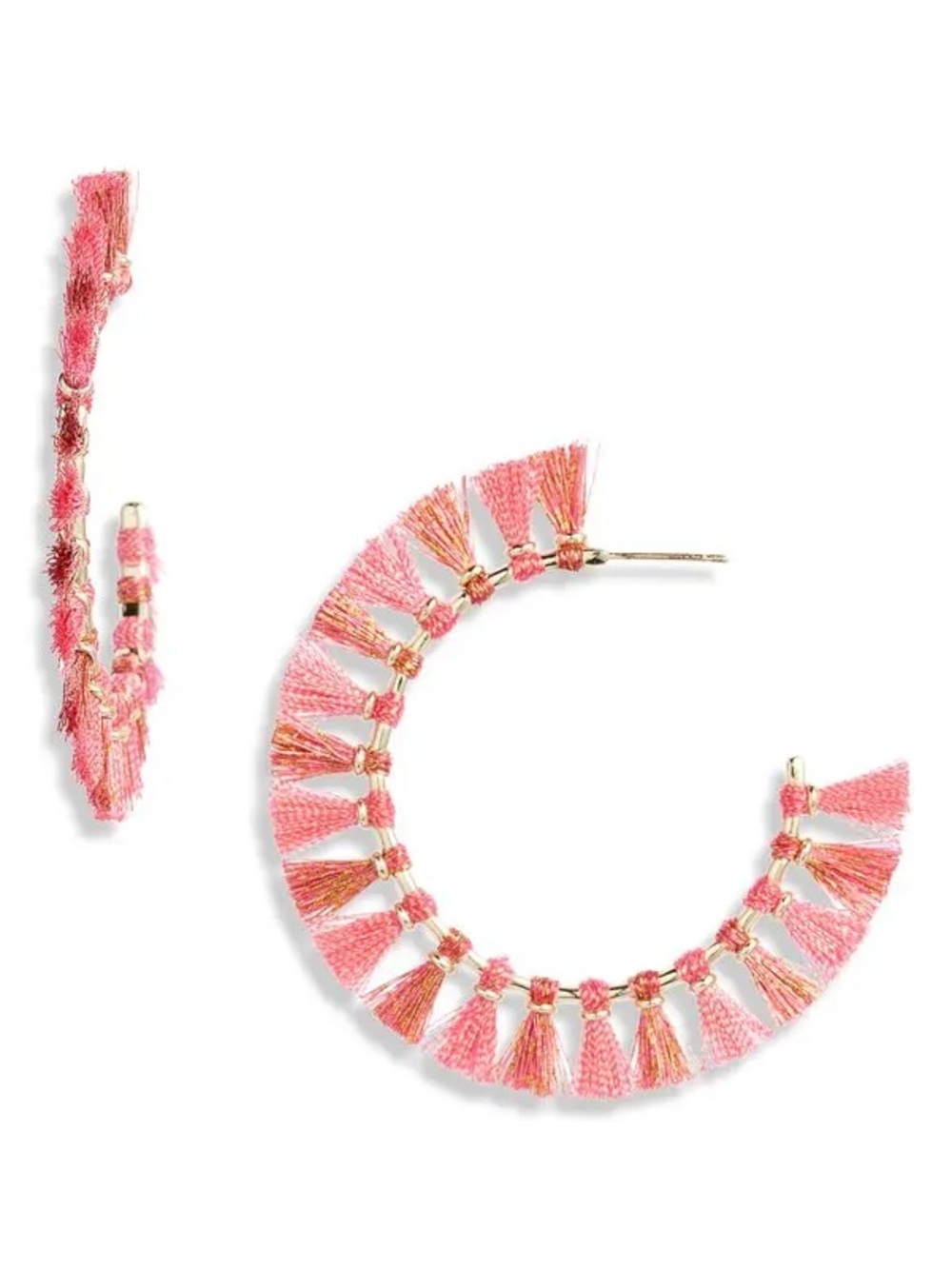 NWT Kendra Scott Evie Thread Tassel Hoops. - Picture 6 of 6